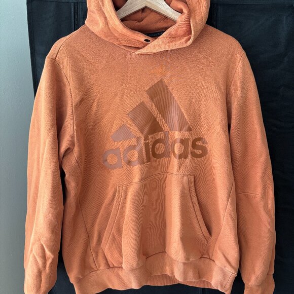Vintage Orange Adidas Hoodie - Picture 1 of 2